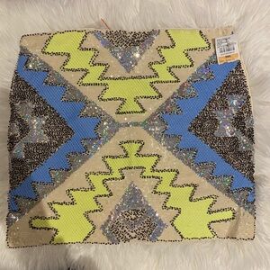 Endless Rose beaded neon skirt NWT size small